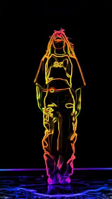 MY FIRST NEON DANCING